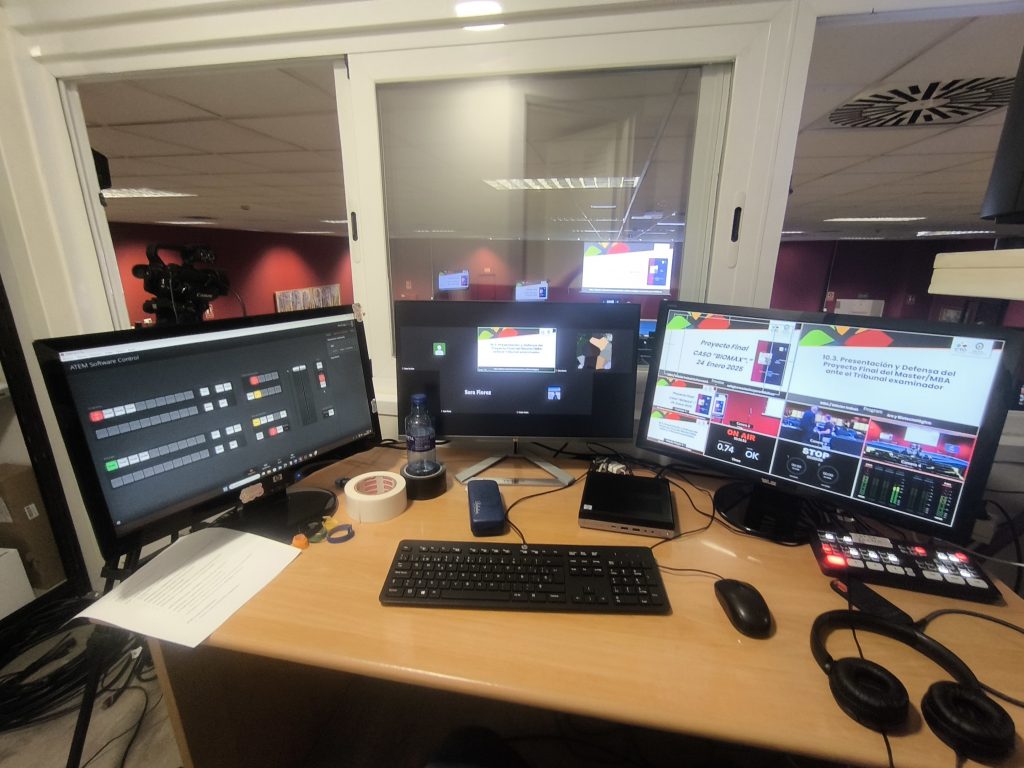 Gestión de producción y streaming en directo en la sede de Grupo CTO, Alvaro Carlier, Carlier Projects